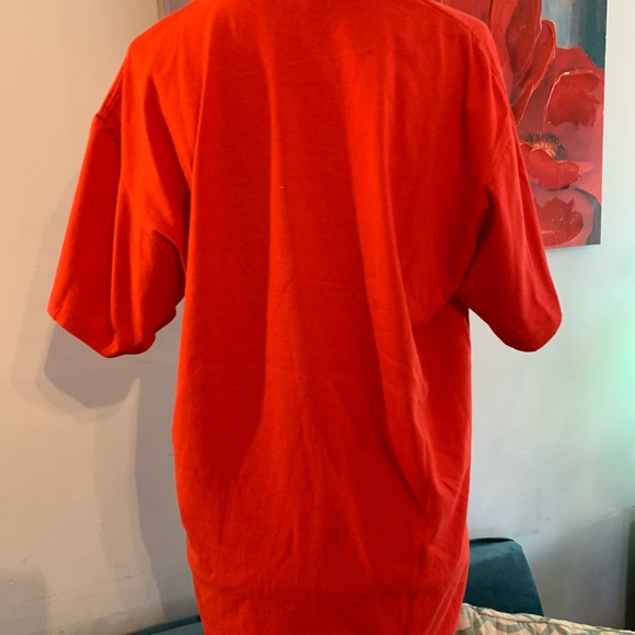 Vintage Red Florida T Shirt Adult Womens L Large Tee Hef-T Ocean 90s USA - Picture 4 of 8